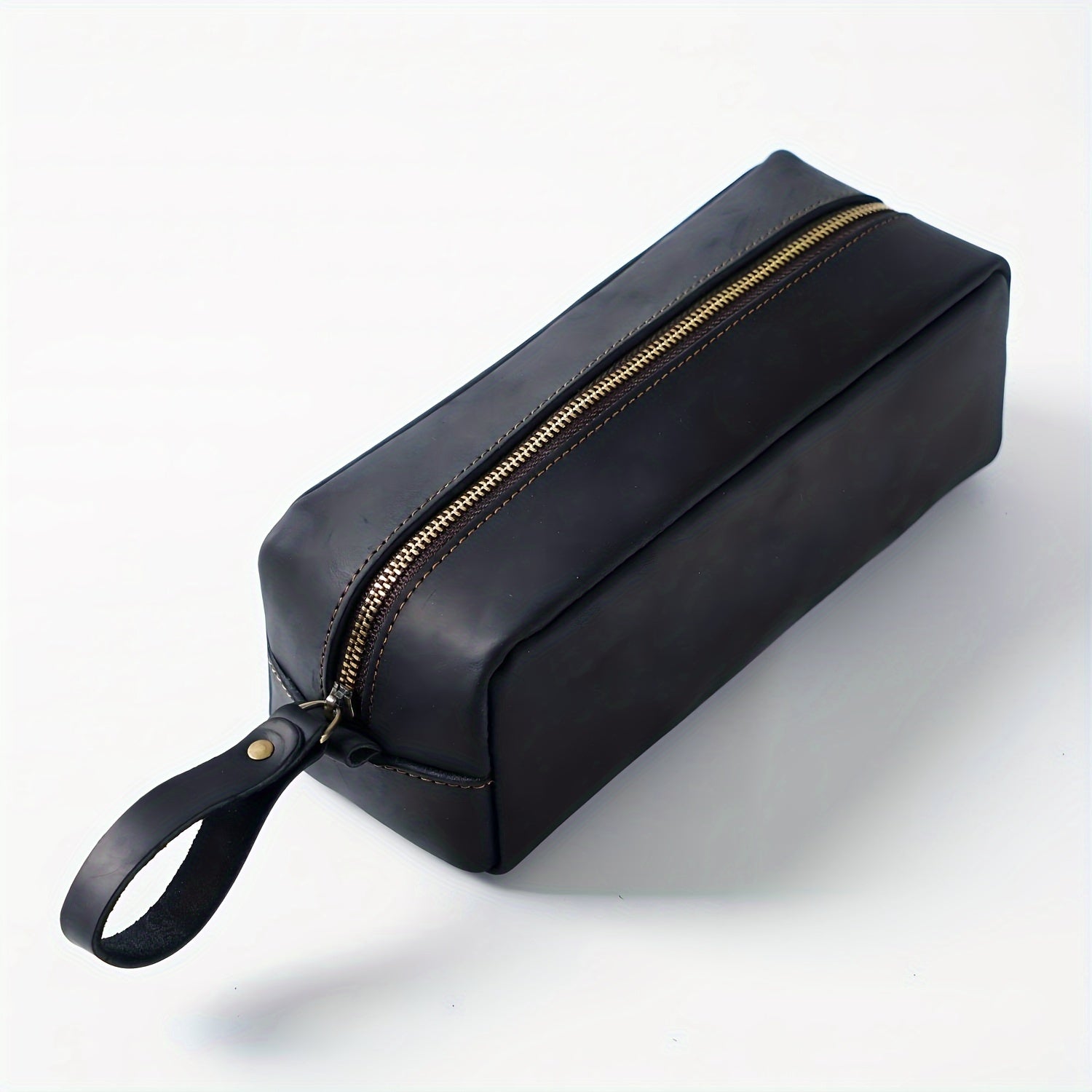 Handcrafted Real Leather Toiletry Bag