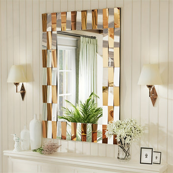 Ramsam Trends Decorative Rectangle Wall Mirror