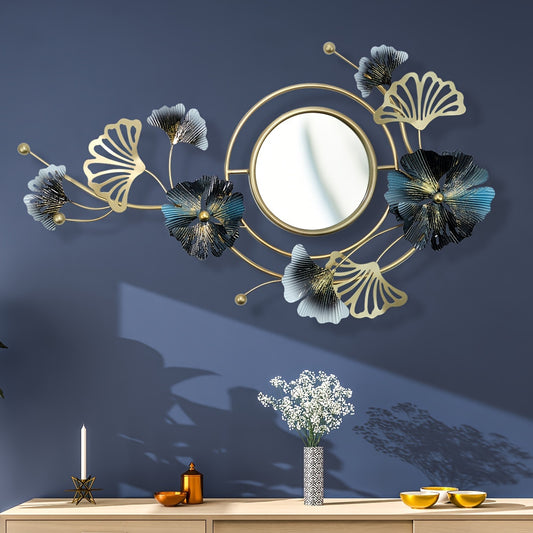 Ramsam Trends Chic Floral Metal Wall Mirror