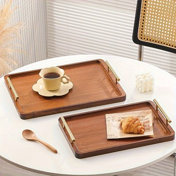 Ramsam Trends Elegant Bamboo Serving Tray