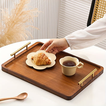 Ramsam Trends Elegant Bamboo Serving Tray