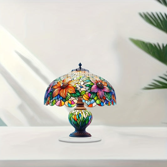 Artistic Acrylic Flower Table Lamp