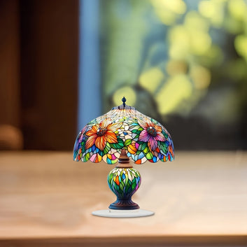 Artistic Acrylic Flower Table Lamp