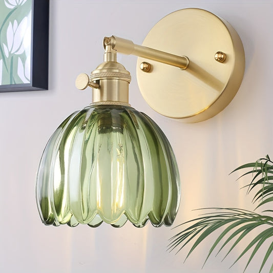 Ramsam Trends Modern Glass Wall Sconce Light Fixture