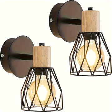 Ramsam Trends Modern Glass Wall Sconce Light Fixture